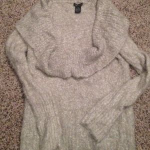BCBG cowl neck soft sweater