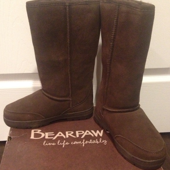 brown bearpaw boots