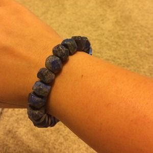 Blue rock bracelet