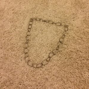Silver necklace