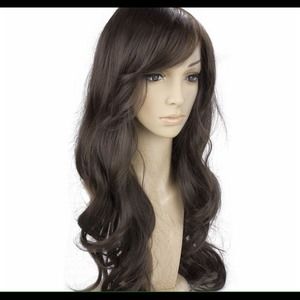Brown wig