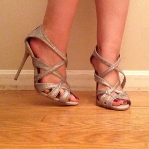 Kate Preston sparkly stilettos.