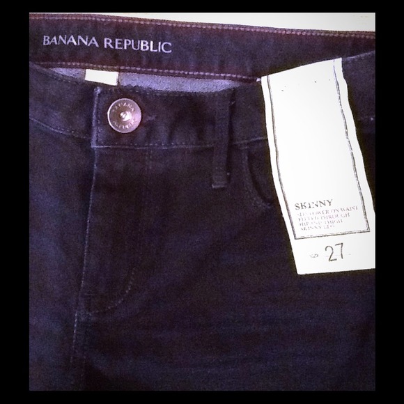 Banana Republic Denim - NWT Banana Republic Dark Wash Skinny Denim