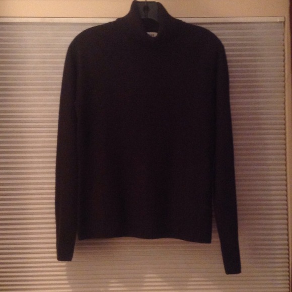 Bass Sweaters - Bass Black Turtleneck Sweater