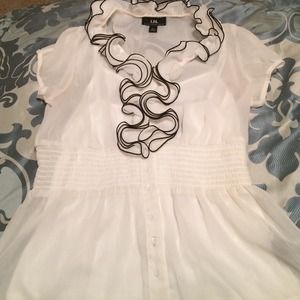 I.N. San Francisco white blouse