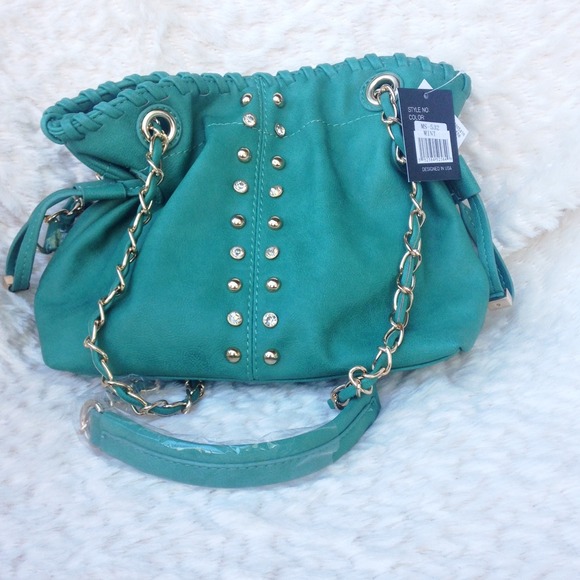 Handbags - 🚫SOLD!The Mint Satchel String Bag