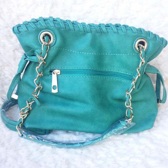 🚫SOLD!The Mint Satchel String Bag - Picture 2 of 4