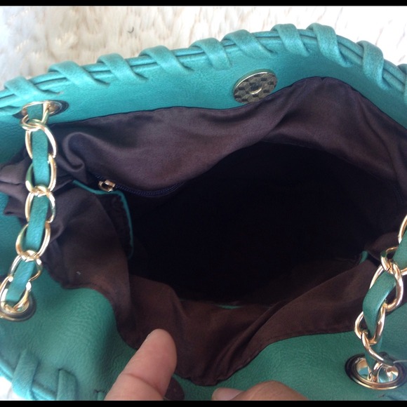 🚫SOLD!The Mint Satchel String Bag - Picture 3 of 4