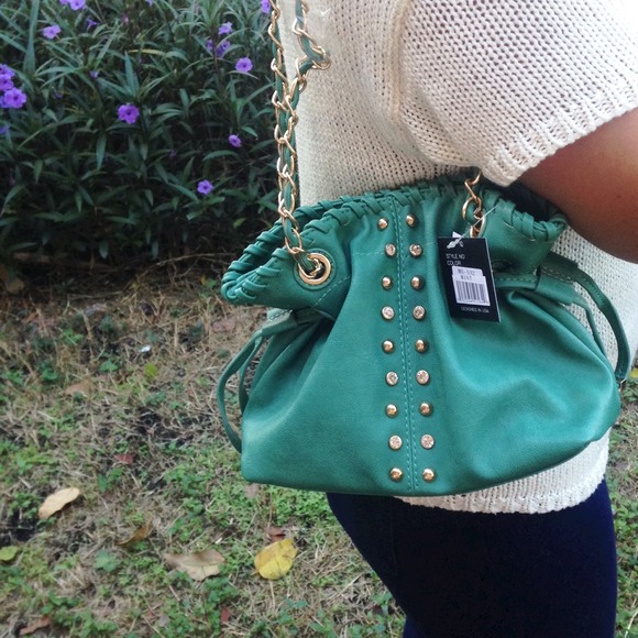 🚫SOLD!The Mint Satchel String Bag - Picture 4 of 4