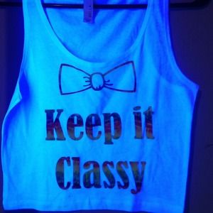 Keep it classy crop top