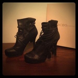 BCBGeneration suede booties