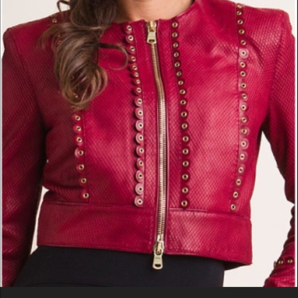 ❤️Runway Emilio Pucci Lambskin leather jacket❤️