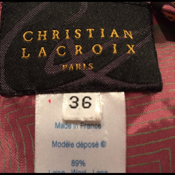 Christian Lacroix Tweed Skirt - Picture 2 of 5