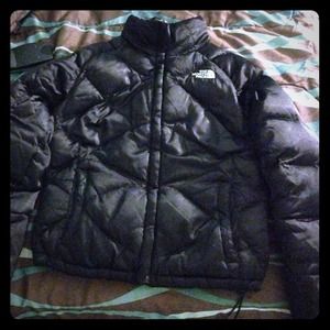 Black north face coat