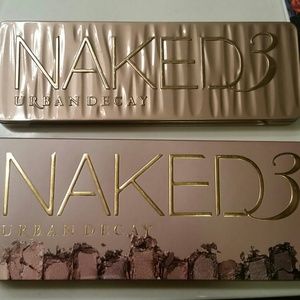 Naked 3 urban decay palette plus samples