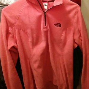 North Face half zip Pullover