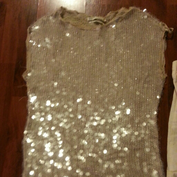 Large sequin dress