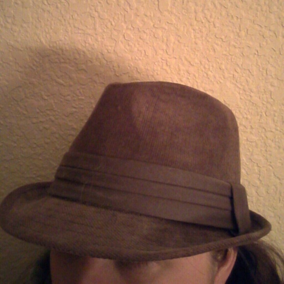 Corduroy fedora