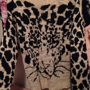 Leopard Sweater.
