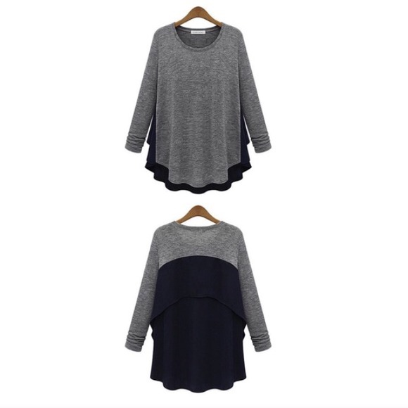 💠💠The ANDIE flutter top - DEEP GREY - Picture 3 of 3