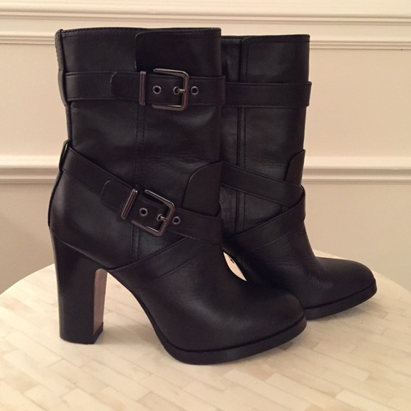 Pour la Victoire Shoes - 🎀2x HP🎀 Pour la Victoire Black Leather Boots