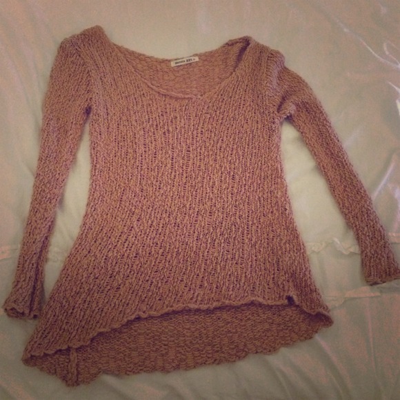 Oversized knitted sweater