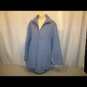 Waterproof rain coat London fog women's lavender