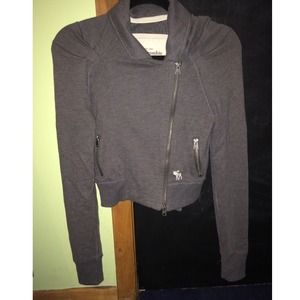 Gray Moto style jacket