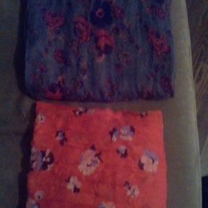 Floral scarf bundle