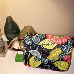 Vera Bradley Scalloped Hipster in Flower Shower