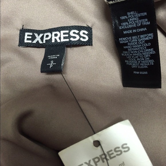 Express dress sequins gold bronze color - Picture 4 of 8