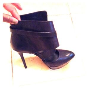Black leather pumps from nordstrom