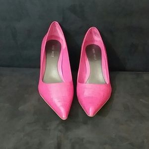 Hot Pink Pumps