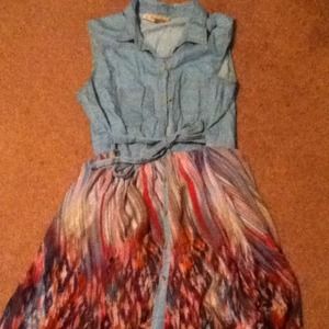 Size XL summer dress