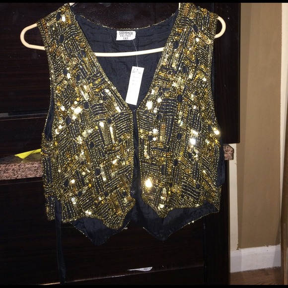 Gold vest