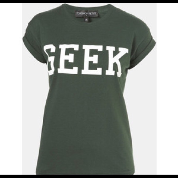 Top shop "geek" tee