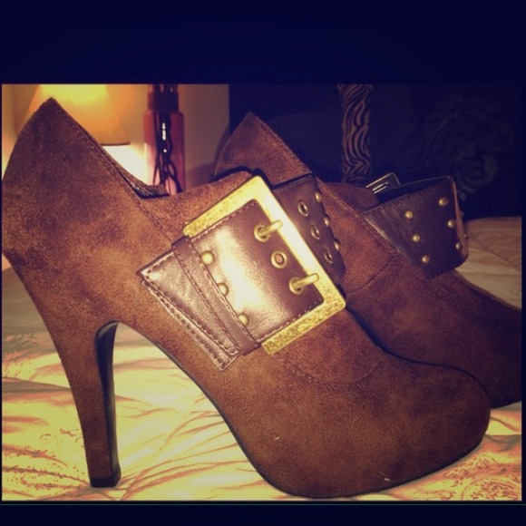 Brand New brown booties.  Super cute.