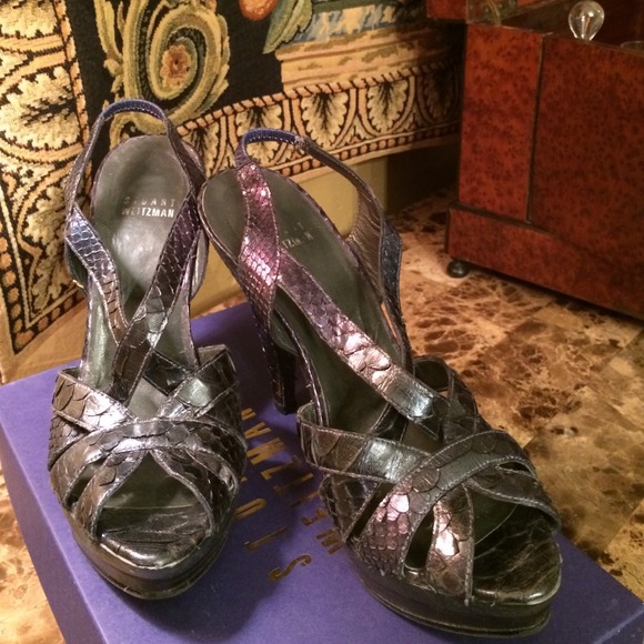 Stuart Weitzman Python pumps.  Size 6.5