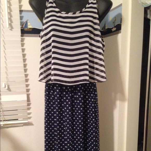 Pretty Mock Two Pieces Dress