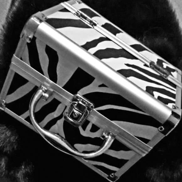 Accessories - 🎨 Zebra Make-up train case
