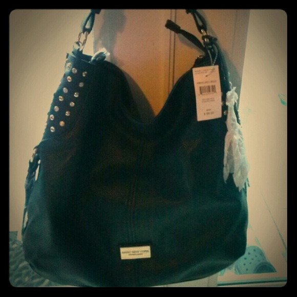"Sold" NWT Stunning Marc New York/Andrew Marc hobo - Picture 1 of 4