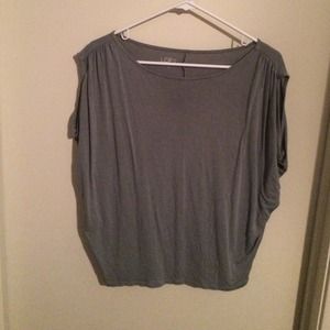 Super cute grey top from LOFT