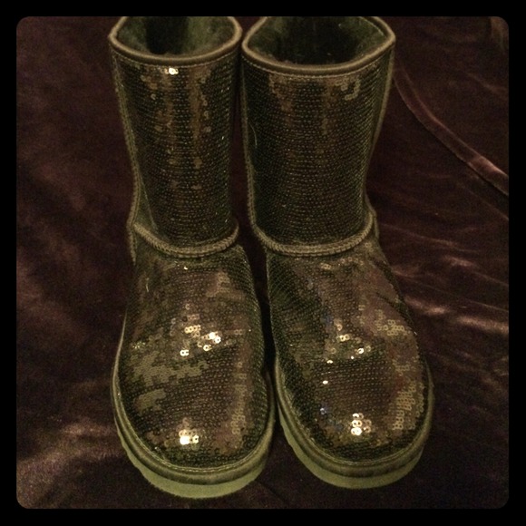 Black sequin UGGs! Price negotiable.