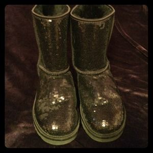 Black sequin UGGs! Price negotiable.