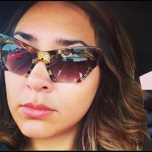 Miu miu tortoise shell sunglasses