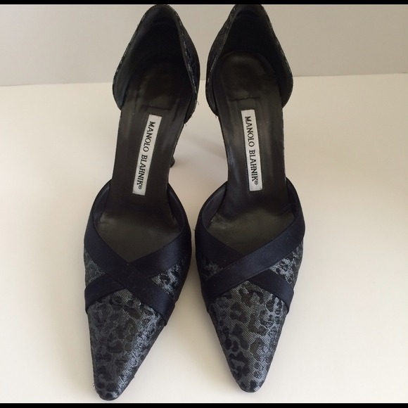 💞MANOLO BLAHNIK Cheetah print heels