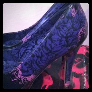 Iron Fist Skull/Roses Heels