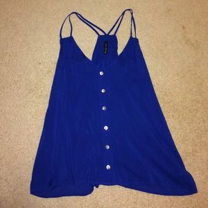 ⚡️CLEAROUT SALE⚡️⭐️Royal Blue Racer-Back Tank