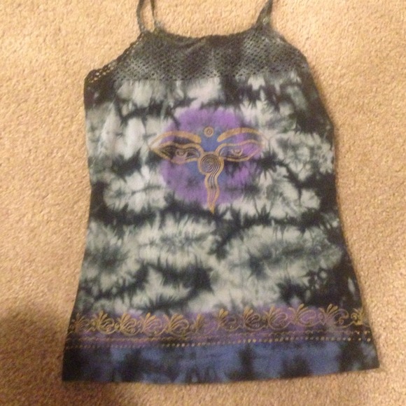 Tye dye tank top
