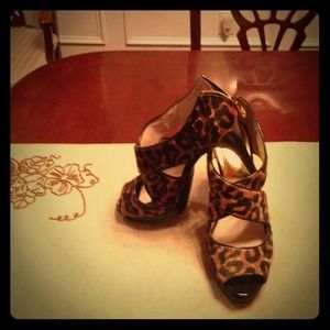 Michael Kors animal print shoes